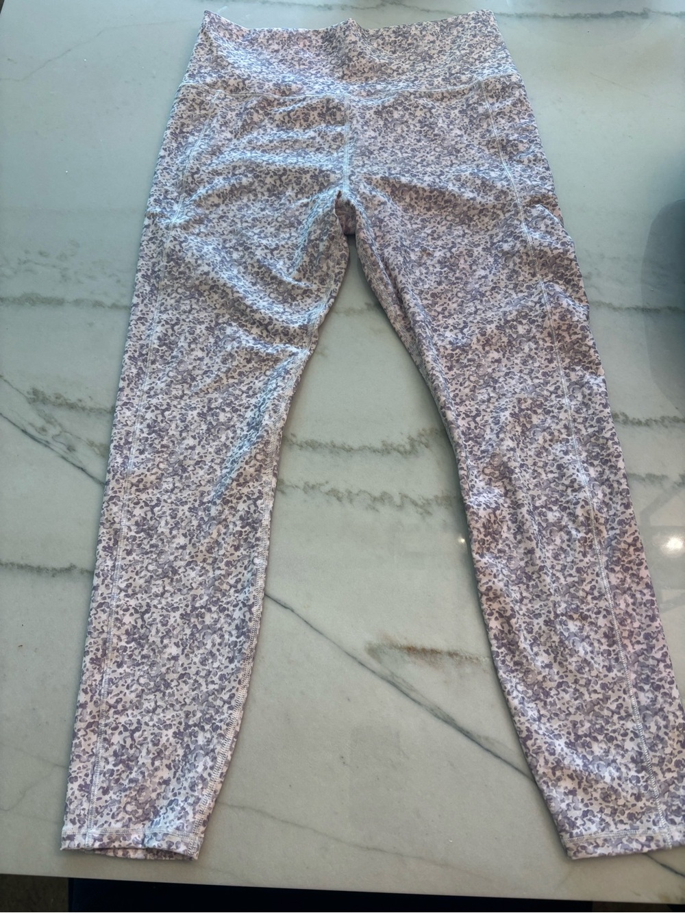 Vuori Studio Pocket Leggings Salt Blurred Torrent Size L